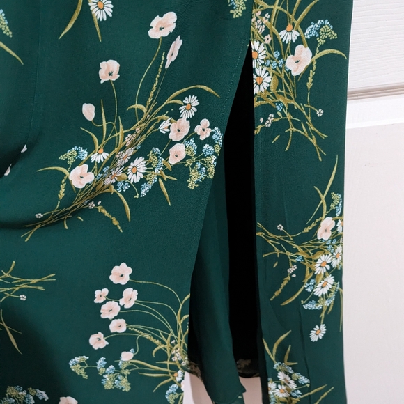 Reformation Juliette Dress in Buena (green) - Picture 5 of 6